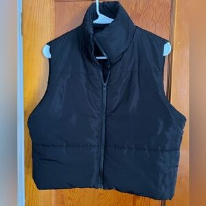 Black Puffer Vest